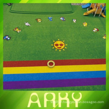 Arky Green Relaxation Artificial Grass Design